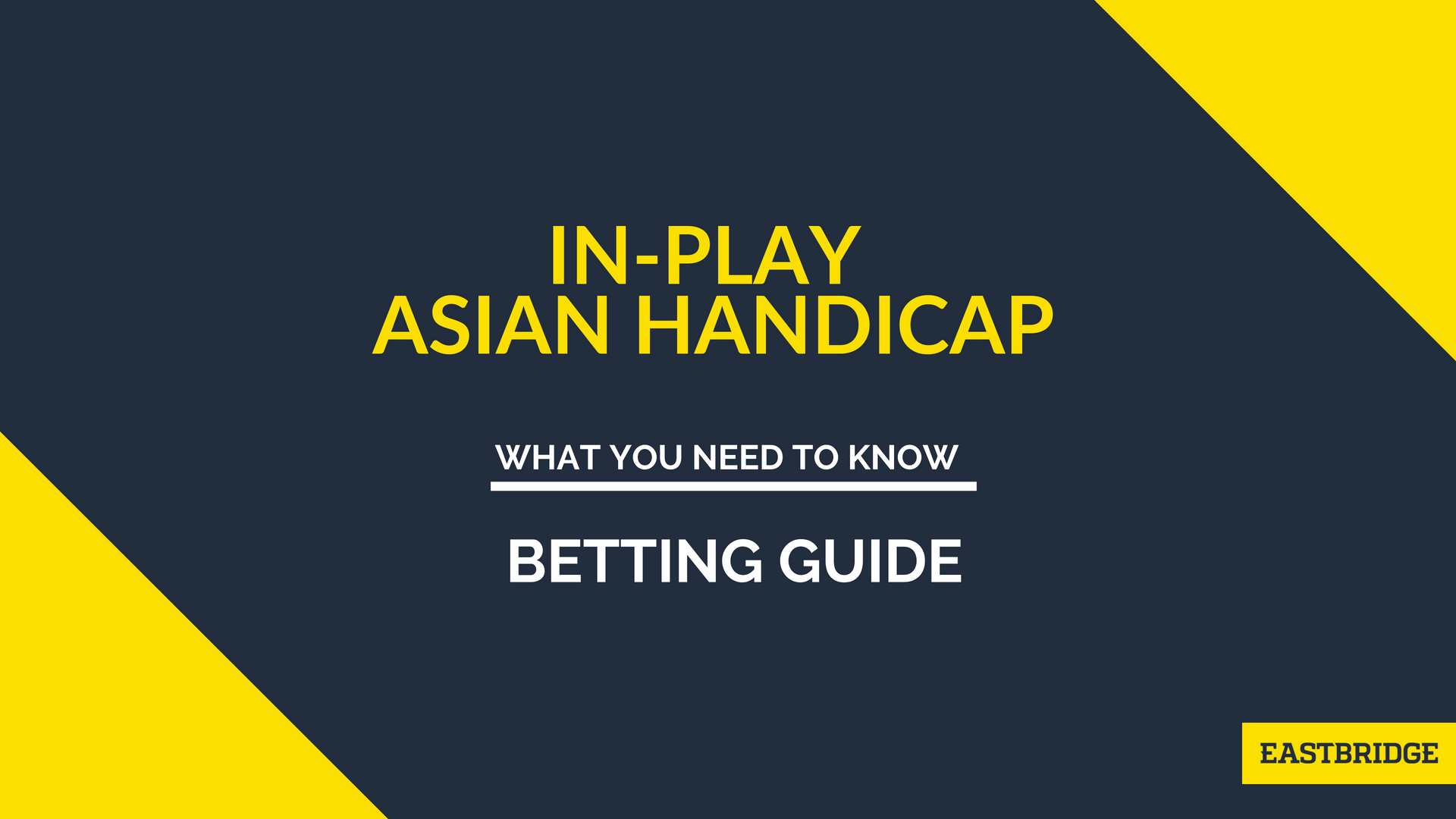 In-play Asian Handicap