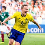 Sweden's Ludwig Augustinsson